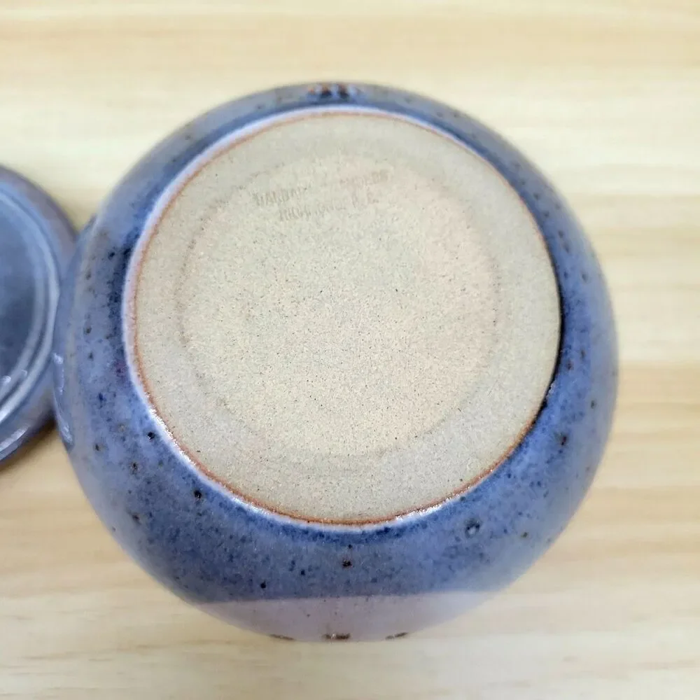Barbara Sanders Pottery Garlic Keeper • Handmade in High Point, NC